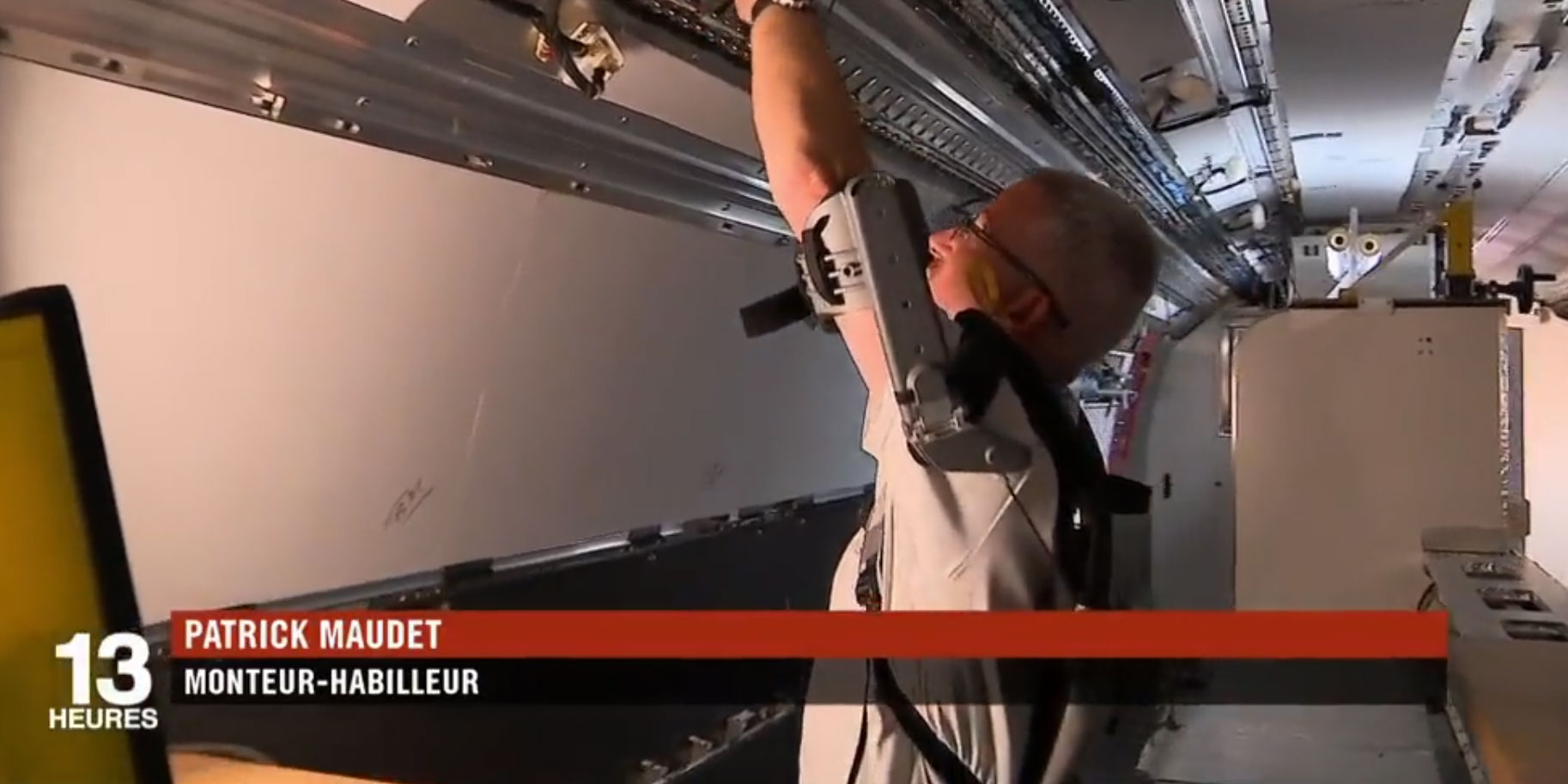 Exosquelette France 2 reportage GOBIO