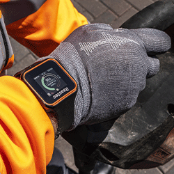 Photo-montre connectée industrielle - vwatch